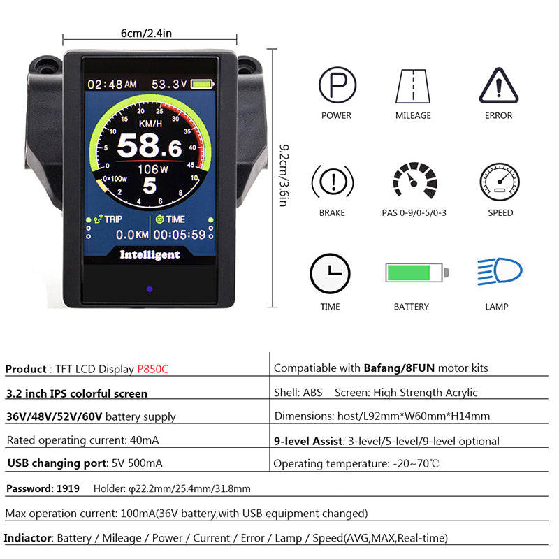 Bafang 36v 250w Mid Drive Motor (No battery)