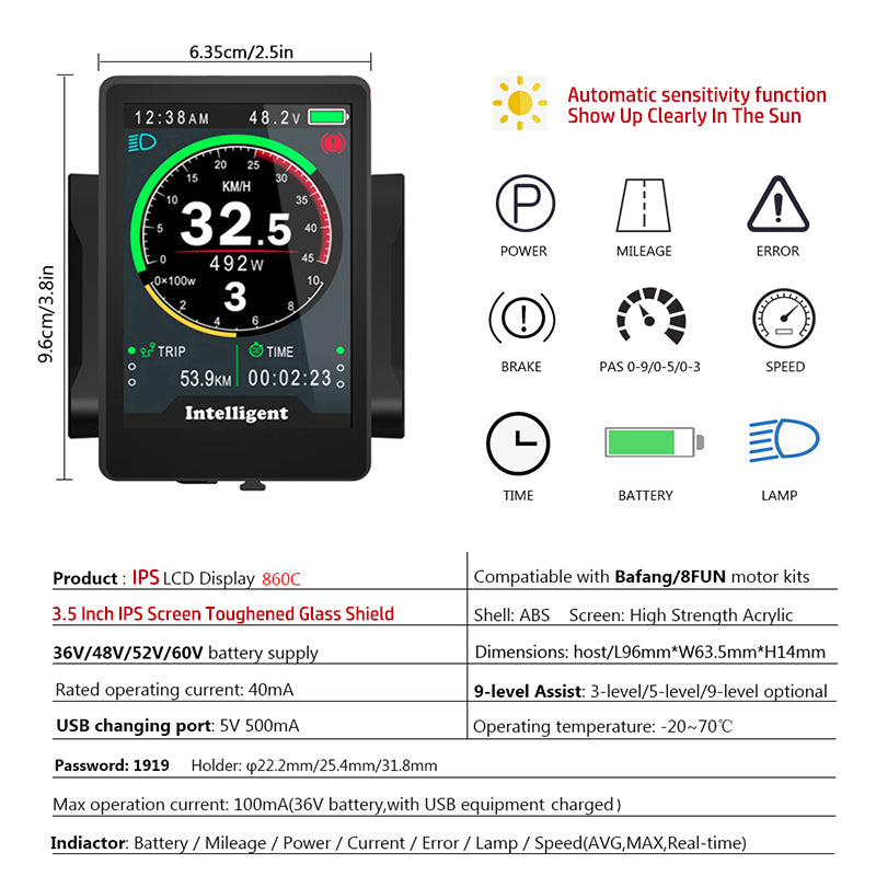 Bafang 36v 250w Mid Drive Motor (No battery)